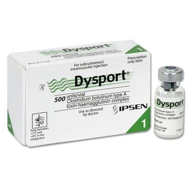 Dysport 500u อย.ไทย ของแท้ (เทียบเท่า Allergan 100u)
