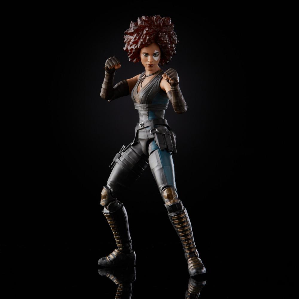 Hasbro Marvel Legends Series X-Men Domino 6-inch Action Figure ฮาสโบร มาร์เวล เลเจนด์ ซีรี่ย์ส หุ่นโมเดลฟิกเกอร์ เอ๊กซ์-เมน โดมิโน่ ขนาด 6 นิ้ว ลิขสิทธิ์แท้