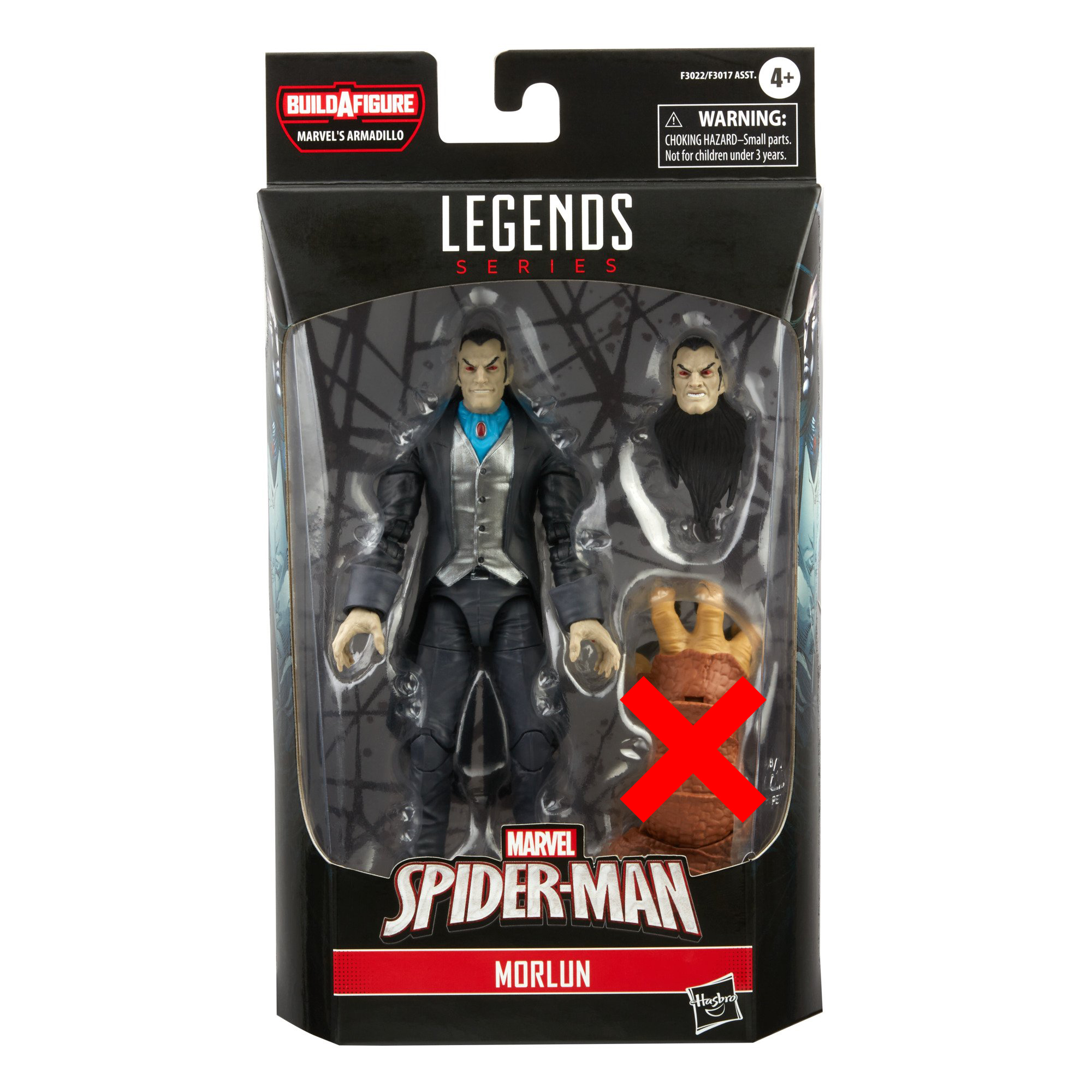 Hasbro Marvel Legends Series (Spider-Man) Morlun 6-inch Figure ฮาสโบร มาร์เวล เลเจนด์ ซีรี่ย์ส หุ่นโมเดลฟิกเกอร์ มอร์ลุน ขนาด 6 นิ้ว (No BAF) ลิขสิทธิ์แท้