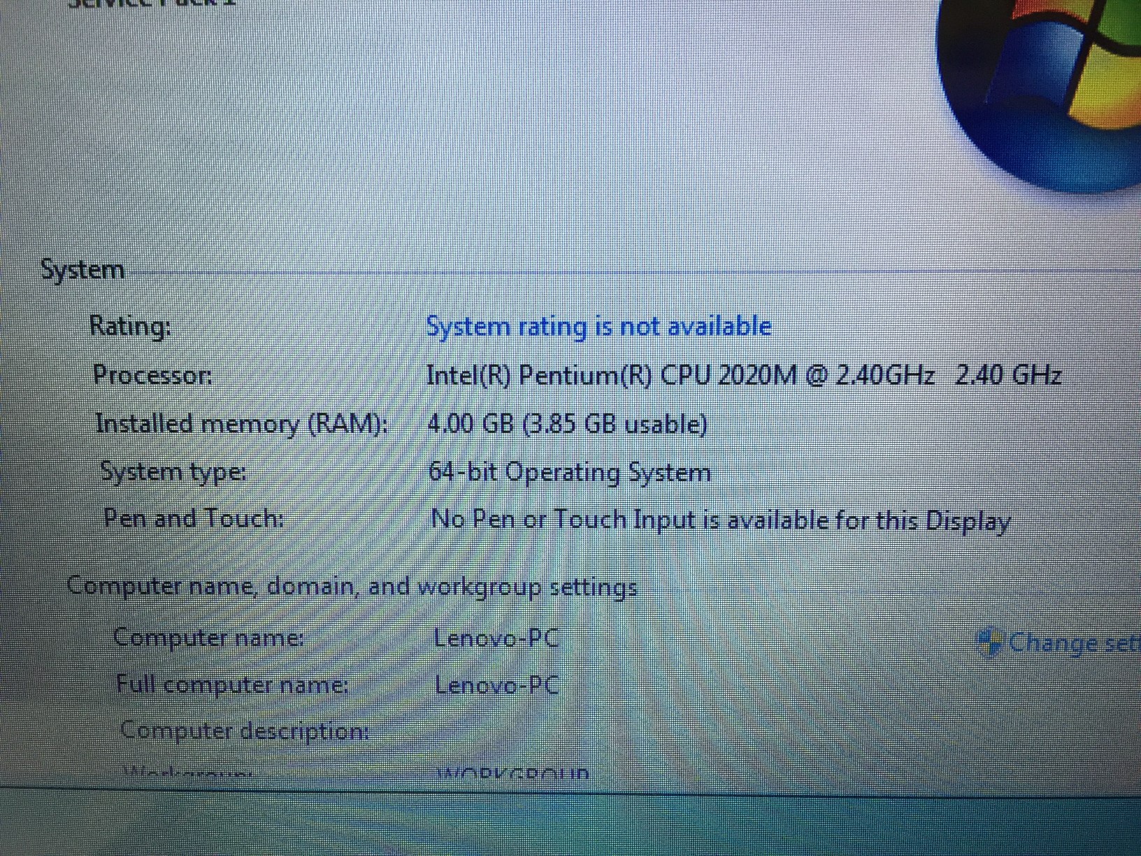 LENOVO G480