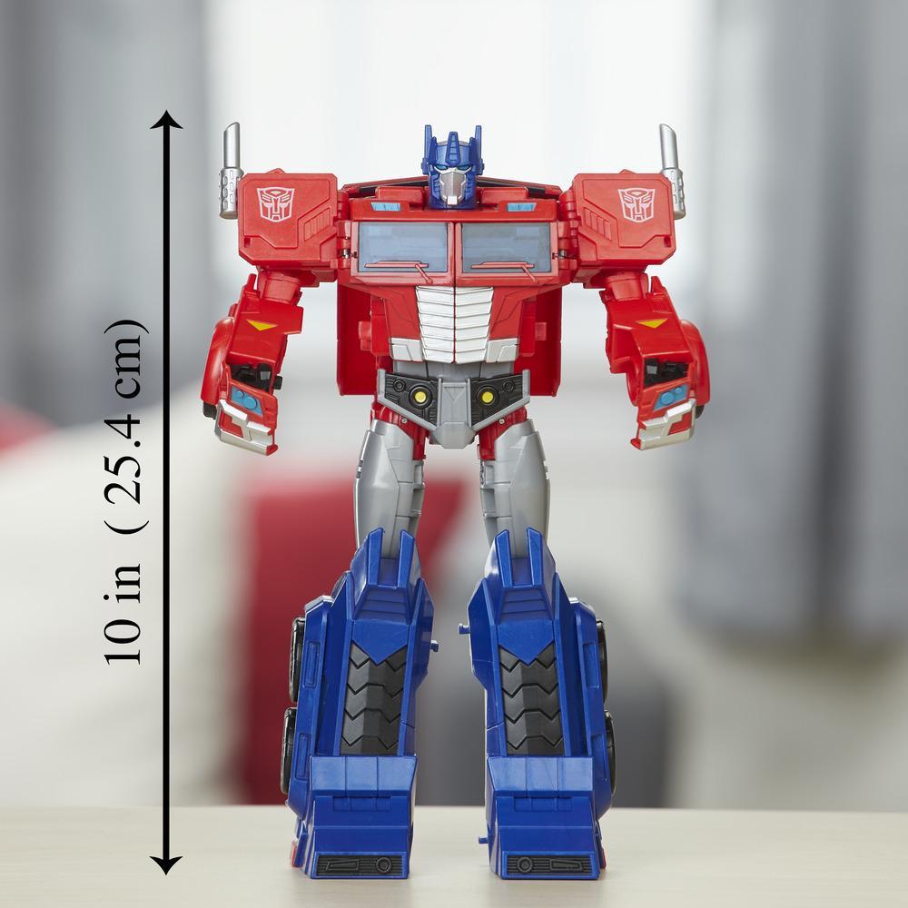 Hasbro Transformers Cyberverse Ultimate Class Optimus Prime Action Figure ฮาสโบร ทรานสฟอเมอร์ส ไซเบอร์เวิร์ส อัลติเมต คลาส หุ่นยนต์ออพติมัส ไพรม์ ขนาด 11.5 นิ้ว ลิขสิทธิ์แท้