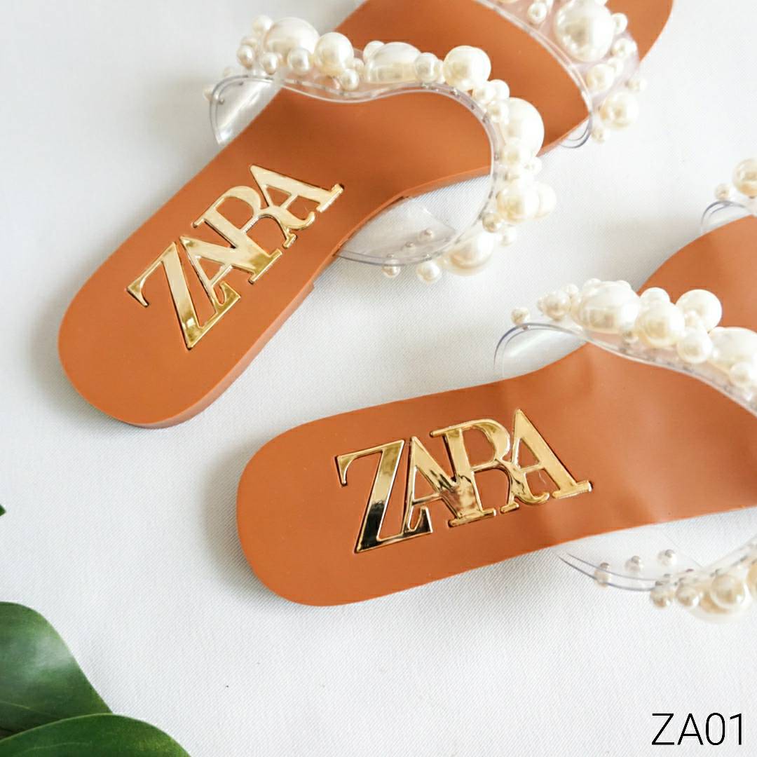 รองเท้าแตะไข่มุก Style Zara