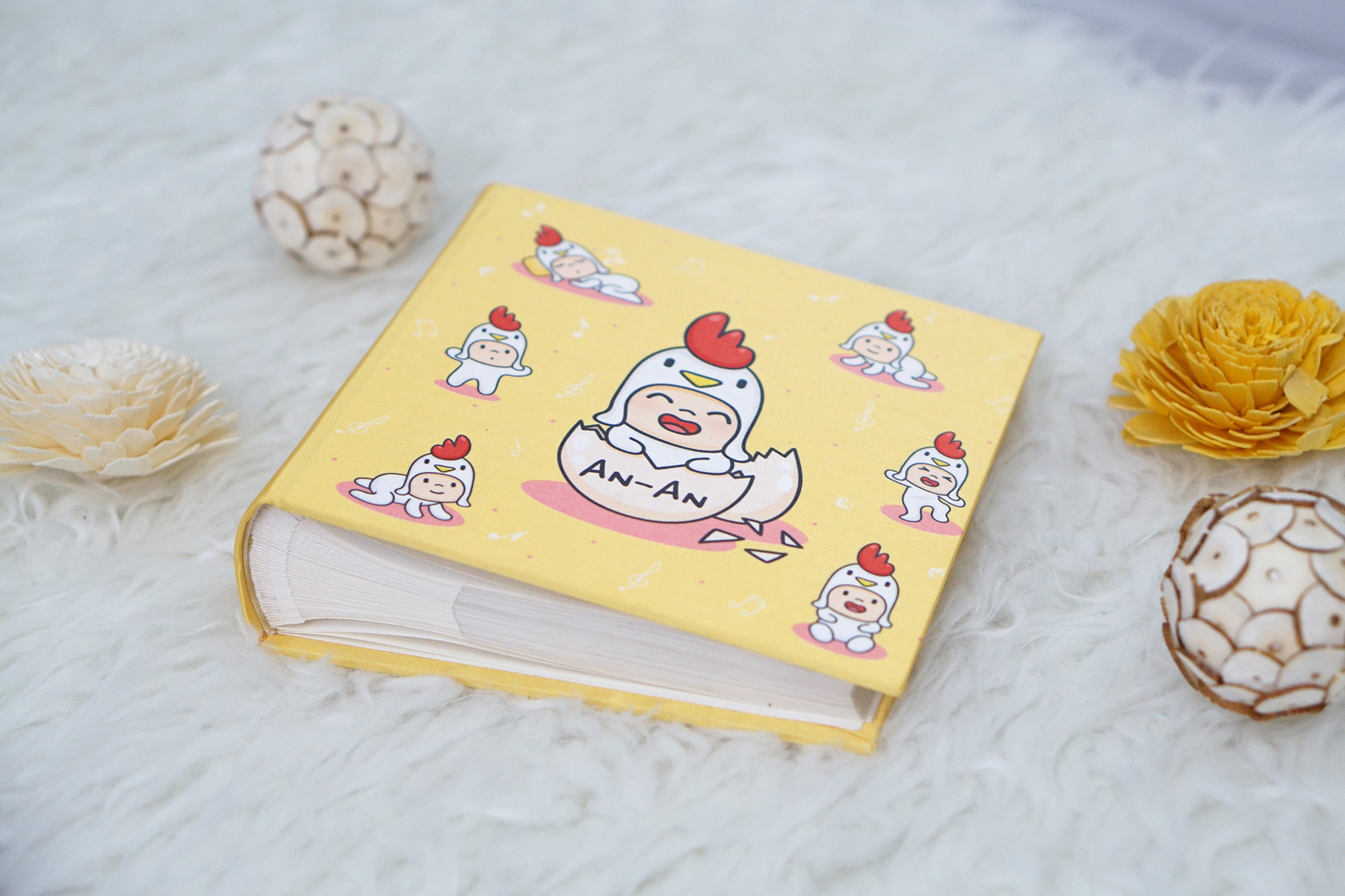 อัลบั้มสั่งทำใส่ชื่อ ลายกุ๊กไก่ - Kookai