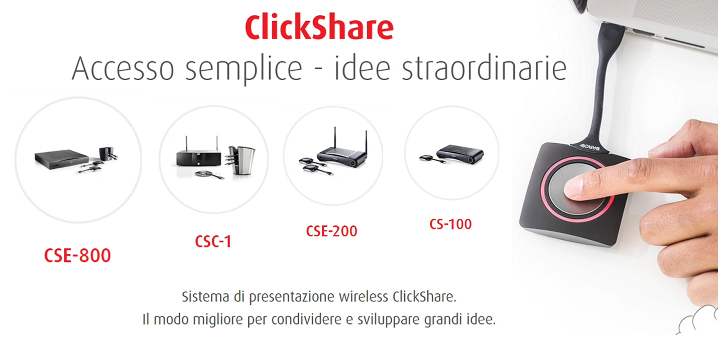 ClickShare CS-100 wireless presentation