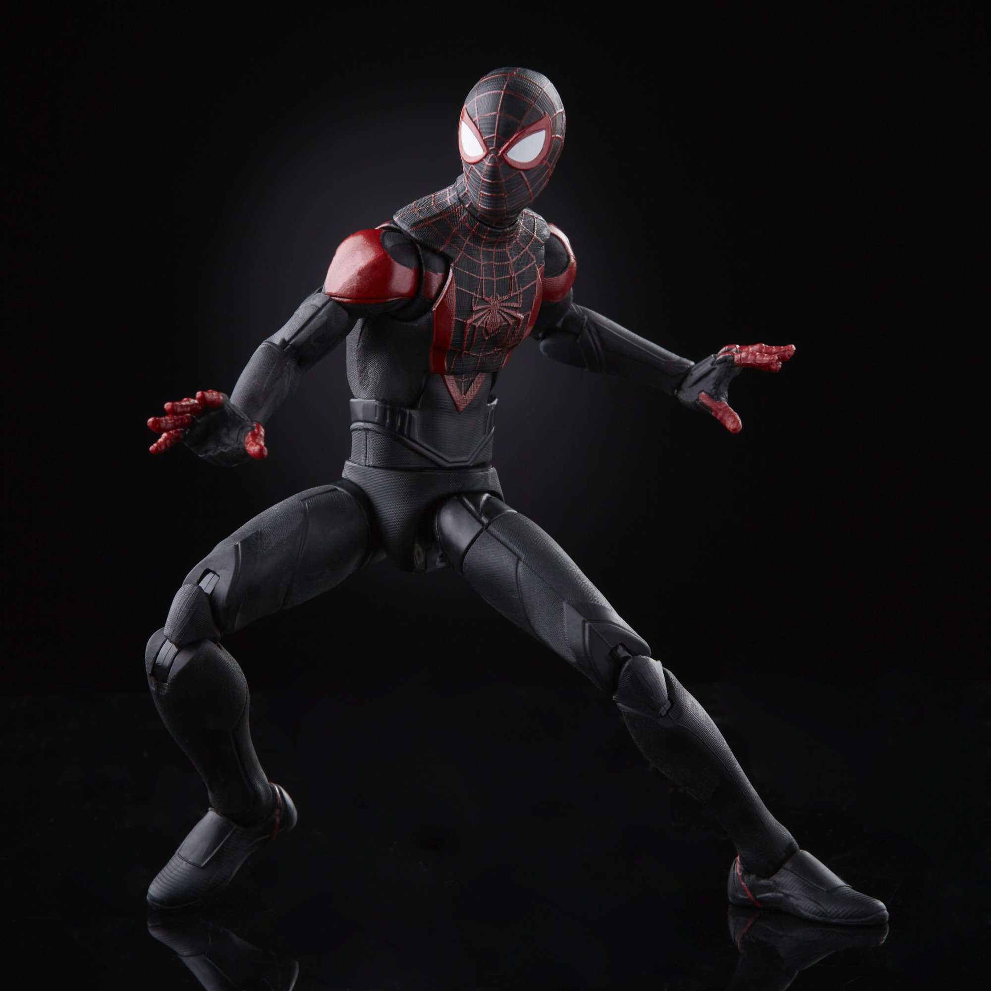 Hasbro Marvel Legends Series Gamerverse Spider-Man Miles Morales 6-inch Figure ฮาสโบร มาร์เวล เลเจนด์ ซีรี่ย์ส หุ่นโมเดลฟิกเกอร์ เกมเมอร์เวิร์ส ไมล์ โมราเลส ขนาด 6 นิ้ว ลิขสิทธิ์แท้