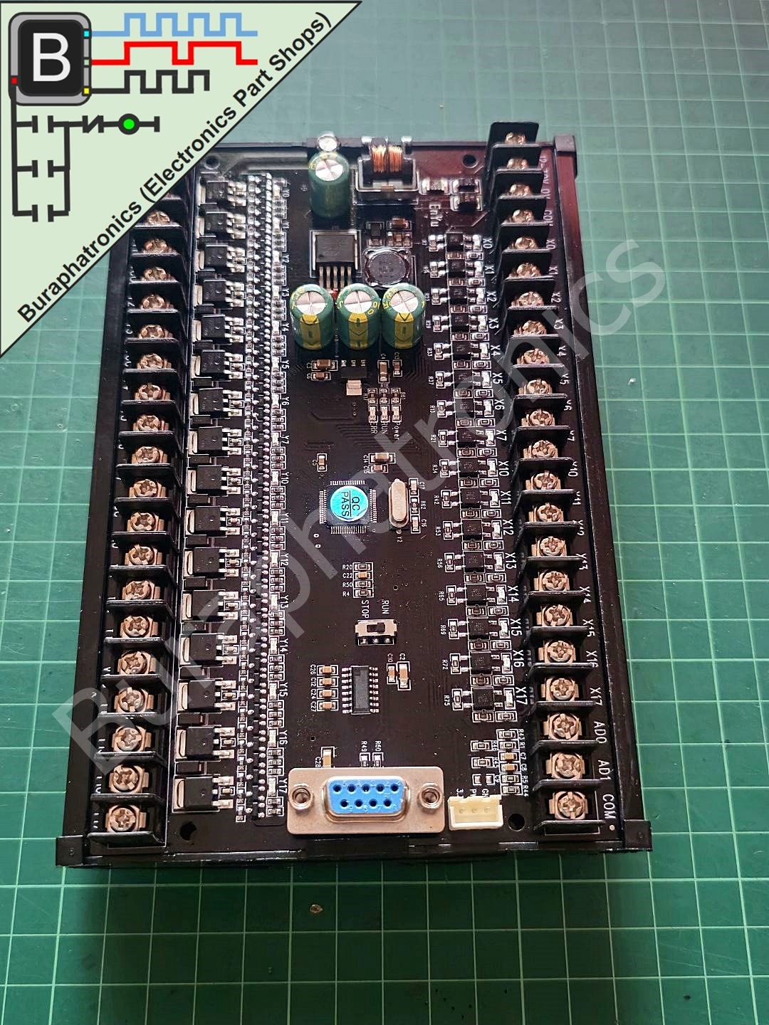 PLC FX2N-32MT (บอร์ด PLC input 16 / output 16)