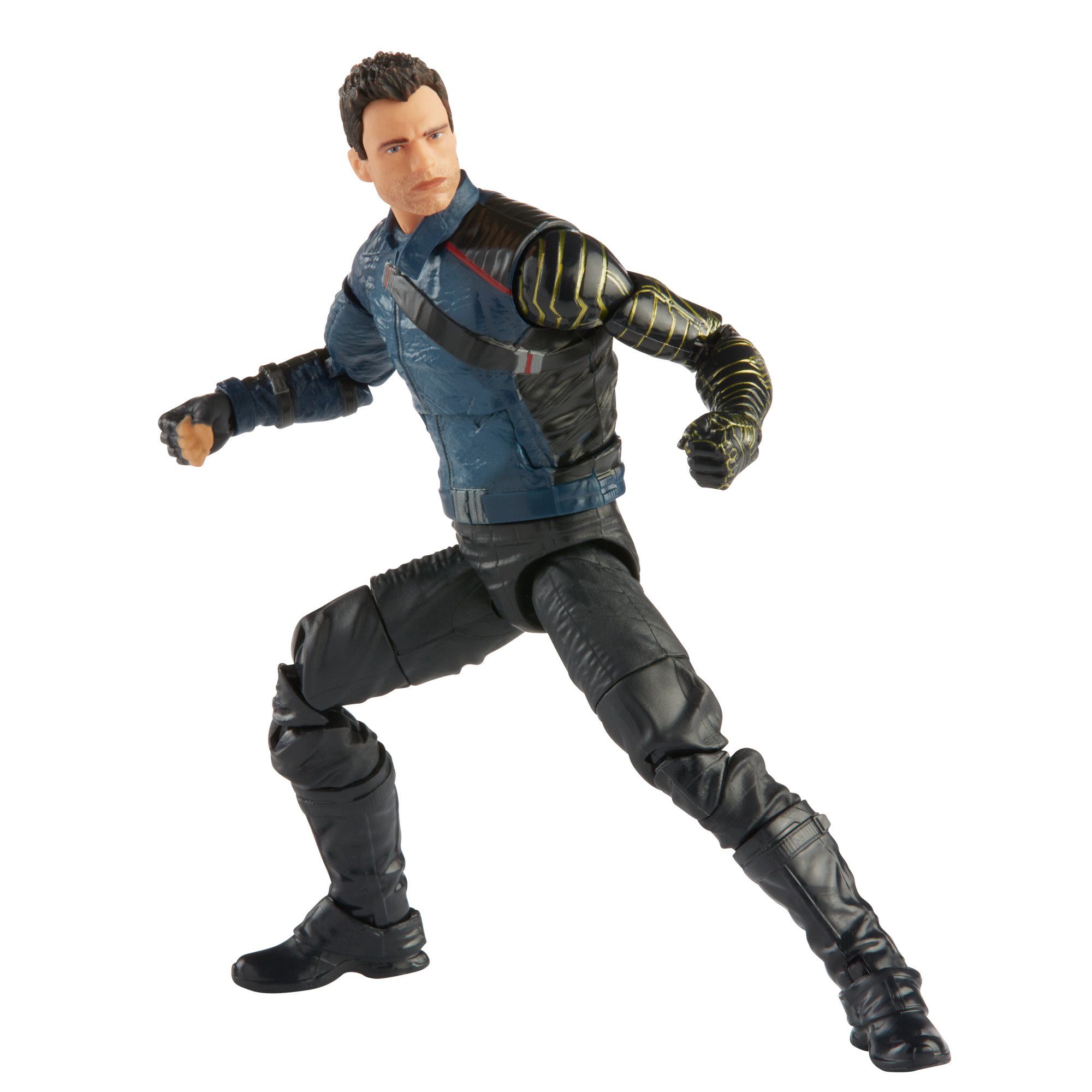 Hasbro Marvel Legends Series Winter Soldier 6-inch Figure ฮาสโบร มาร์เวล เลเจนด์ ซีรี่ย์ส หุ่นโมเดลฟิกเกอร์ วินเทอร์ โซลเยอร์ ขนาด 6 นิ้ว (No BAF) ลิขสิทธิ์แท้