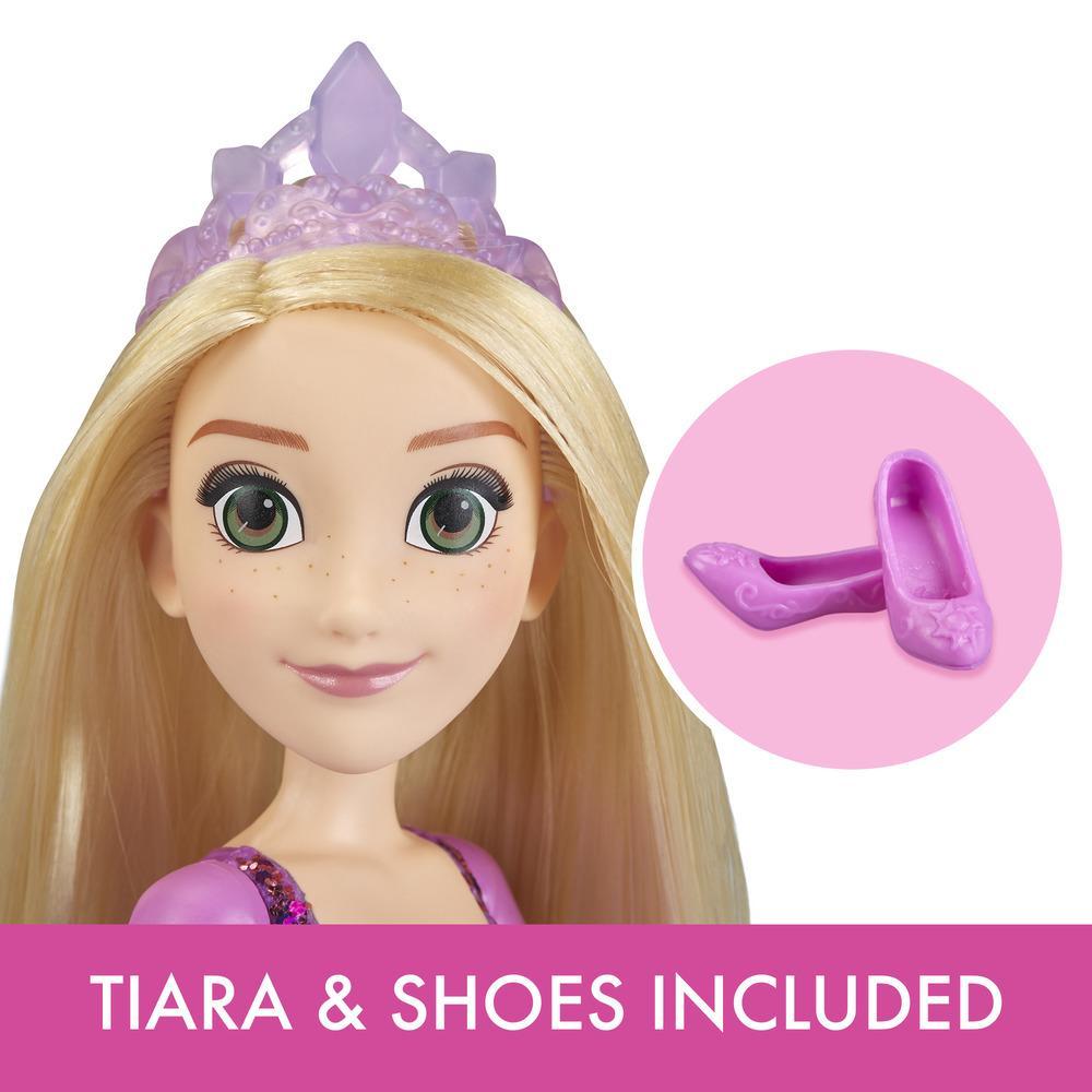 Hasbro Disney Princess Royal Shimmer Rapunzel ฮาสโบร ดิสนี่ย์ ปริ๊นเซส ตุ๊กตาเจ้าหญิง ราพันเซล ขนาด 10.5 นิ้ว ลิขสิทธิ์แท้