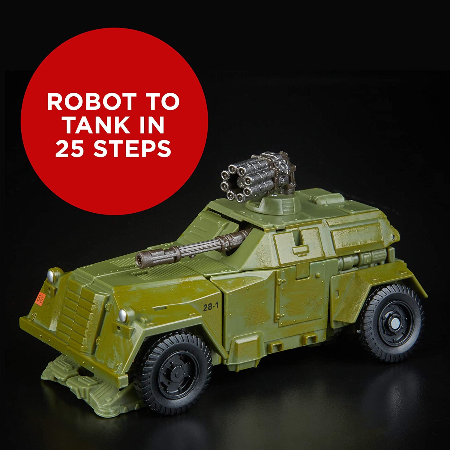 Hasbro Transformers Studio Series 26 Deluxe Class WWII Bumblebee 4.5 Inch Action Figure ฮาสโบร ทรานสฟอเมอร์ส สตูดิโอ ซีรีย์ส 26 ดีลักซ์ คลาส หุ่นยนต์บัมเบิ้ลบี 4.5 นิ้ว ลิขสิทธิ์แท้