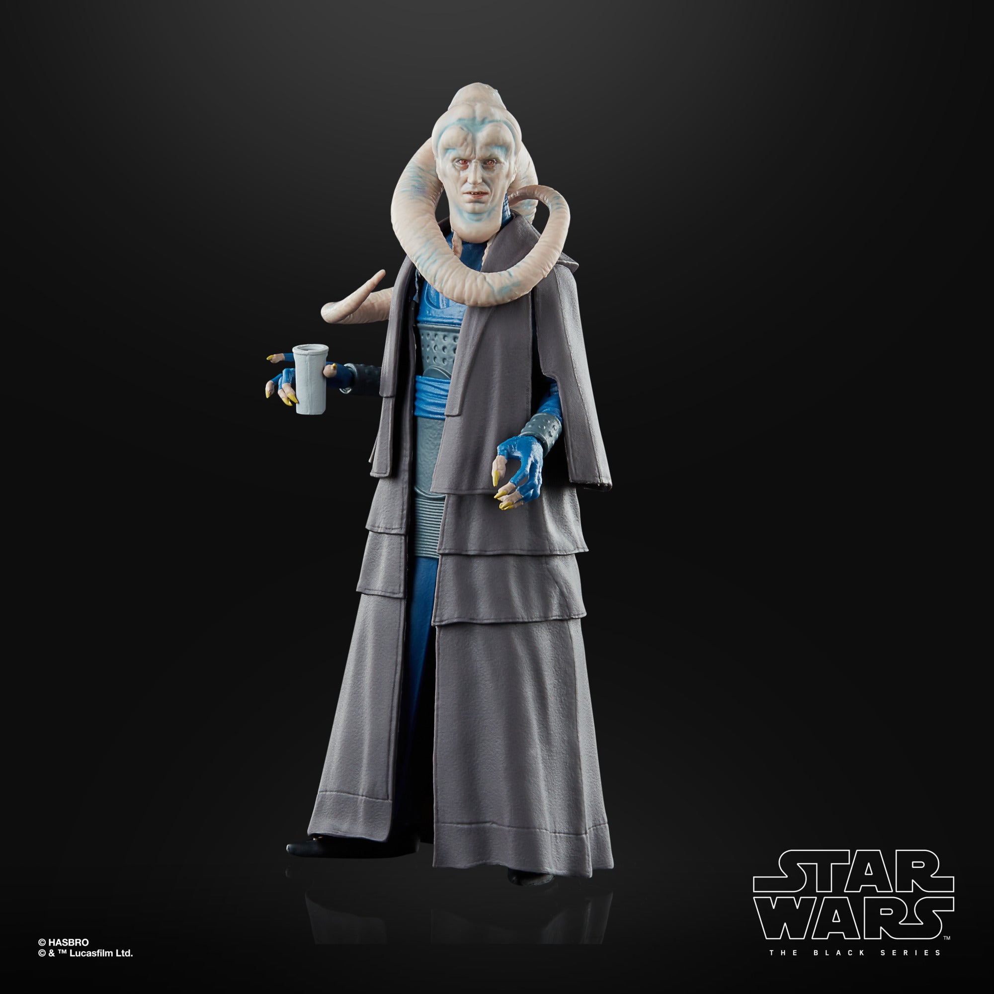 Hasbro Star Wars The Black Series Bib Fortuna 6-inch-scale Figure ฮาสโบร สตาร์ วอร์ส เดอะ แบล็ค ซีรีส์ หุ่นโมเดลฟิกเกอร์ บิบ ฟอร์ทูนา ขนาด 6 นิ้ว ลิขสิทธิ์แท้