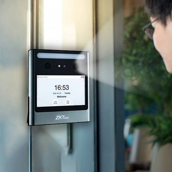 ขายถูก ZKTECO เครื่องสแกนใบหน้า EFace10-ID ครื่องสแกนใบหน้า ควบคุมประตูได้ สแกนใบหน้าได้ถึง 1500 ใบหน้า