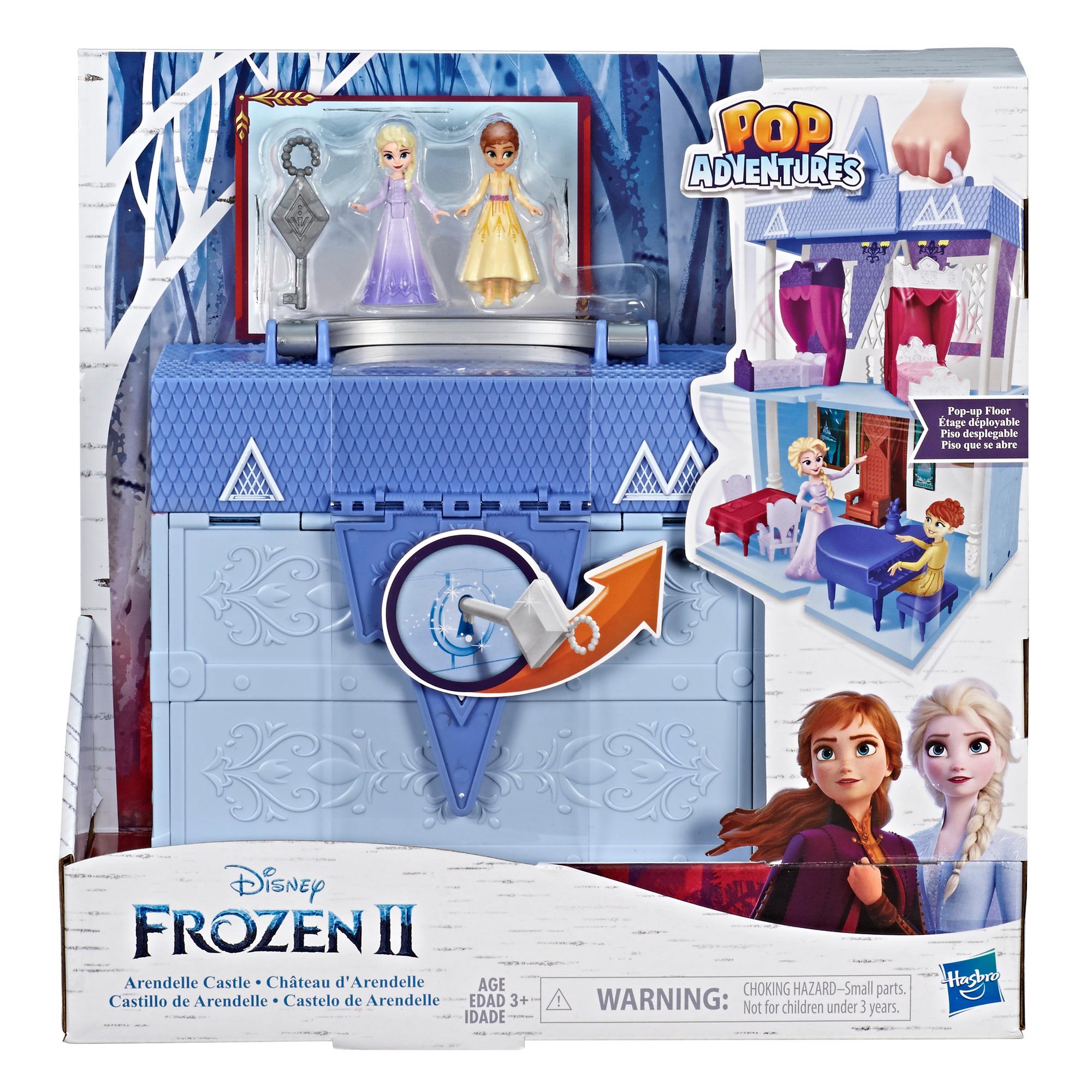 Hasbro Disney Frozen Pop Adventures Arendelle Castle Playset With Handle ฮาสโบร ดิสนี่ย์ โฟรเซ่น ป็อป แอดเวนเจอร์ส ปราสาทเอเรนเดล เพลย์เซท ลิขสิทธิ์แท้
