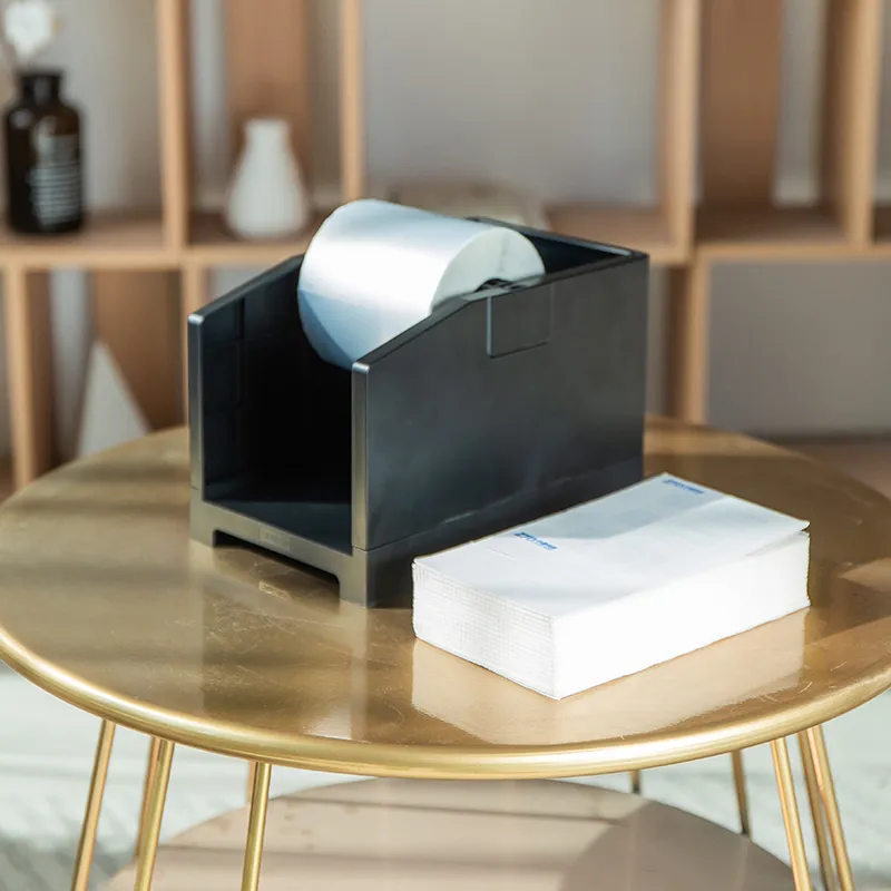 ขายถูก กล่องวางกระดาษ/สติ๊กเกอร์แบบม้วน ขนาด 142x230x150 มม. DLI-15208 Delivery Sheet Holder