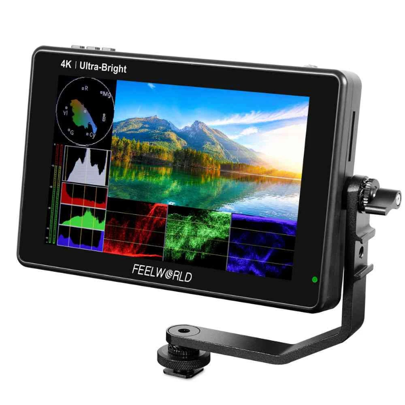 FeelWorld LUT 7S PRO 7″ 3D LUT 2200 cd/m² Brightness,Touch Screen 4K HDMI SDI Monitor