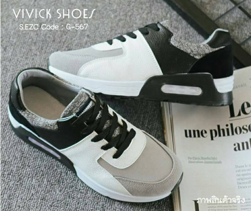 รองเท้า Sport Two Tone (สีชมพู)