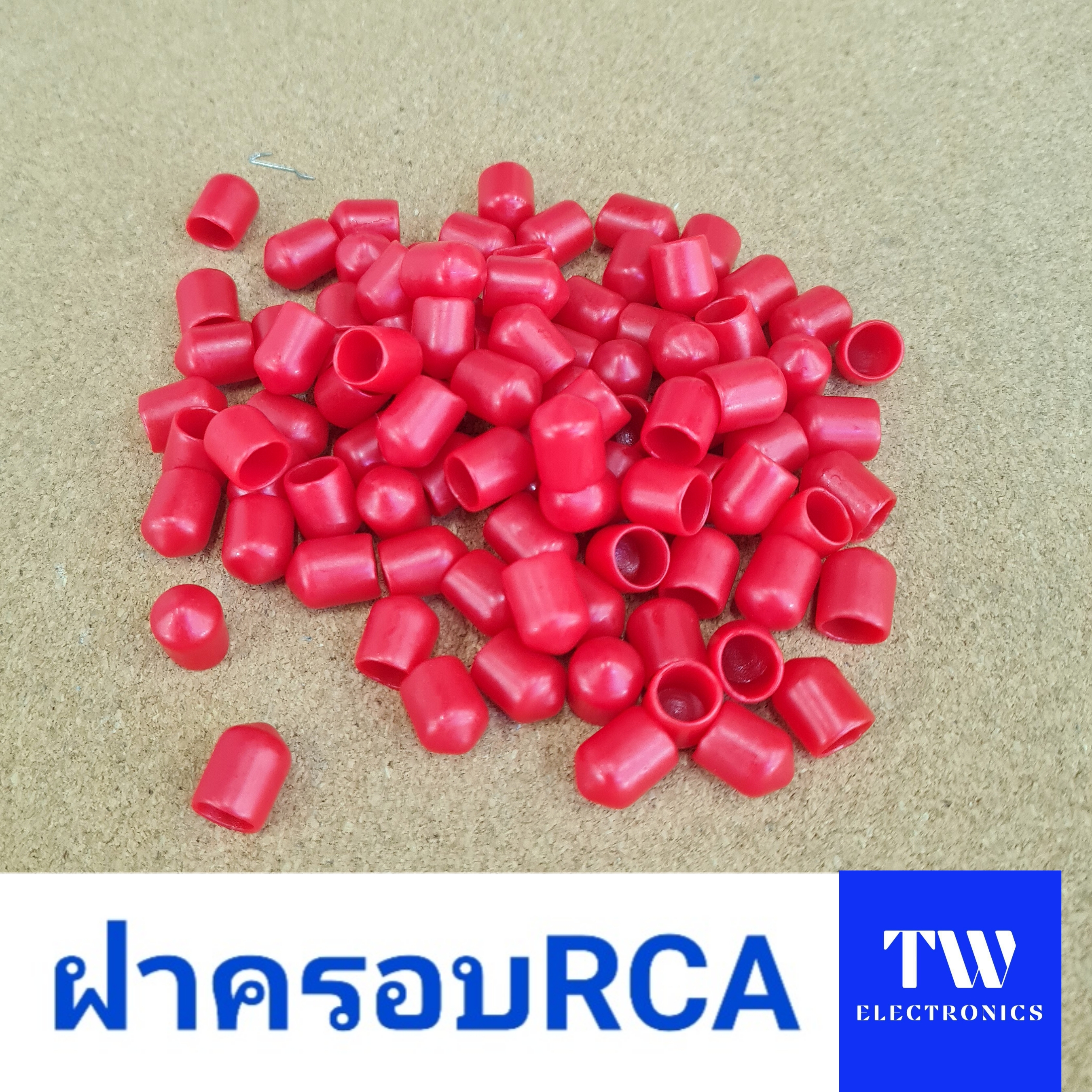 ฝาครอบRCA สีแดง / RCC01R