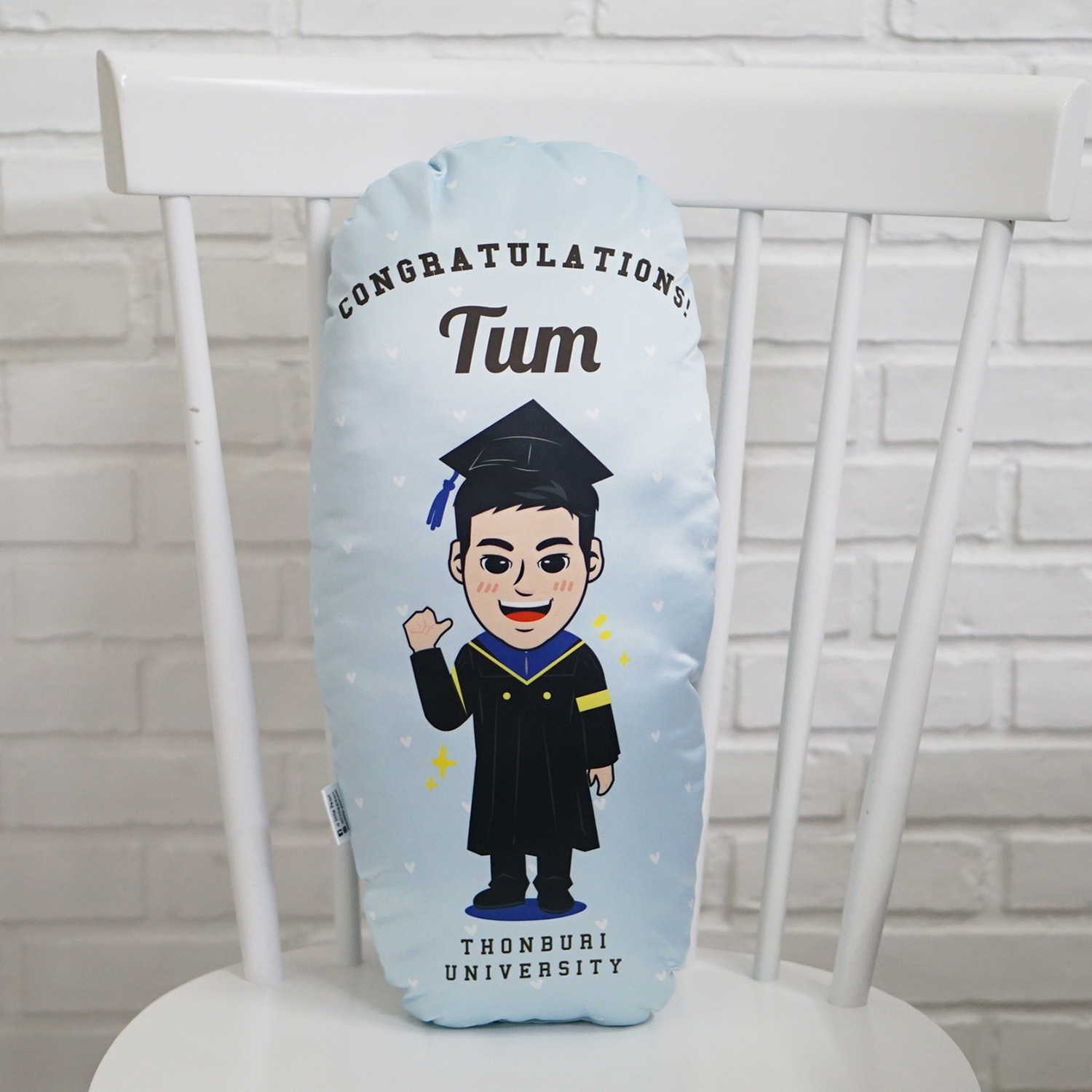 หมอนของขวัญรับปริญญา - มหาวิทยาลัยธนบุรี - THONBURI UNIVERSITY