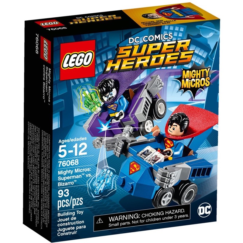 LEGO DC Comics Mighty Micros: Superman vs. Bizarro รุ่น 76068