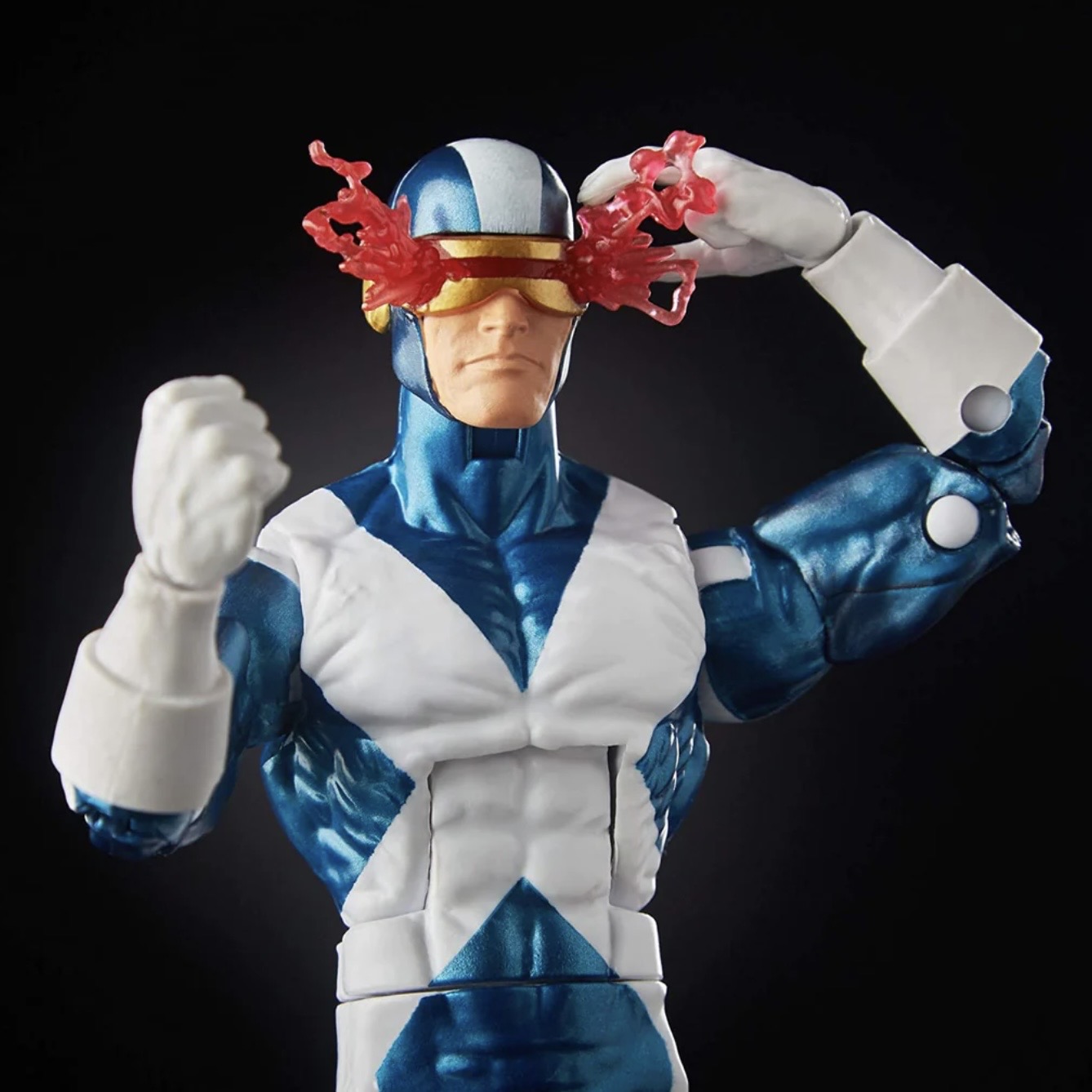 Hasbro Marvel Legends Retro Series X-Men : Cyclops 6-inch Figure ฮาสโบร มาร์เวล เลเจนด์ ซีรี่ย์ส หุ่นโมเดลฟิกเกอร์ เอ๊กซ์-เมน ไซคลอปส์ ขนาด 6 นิ้ว ลิขสิทธิ์แท้