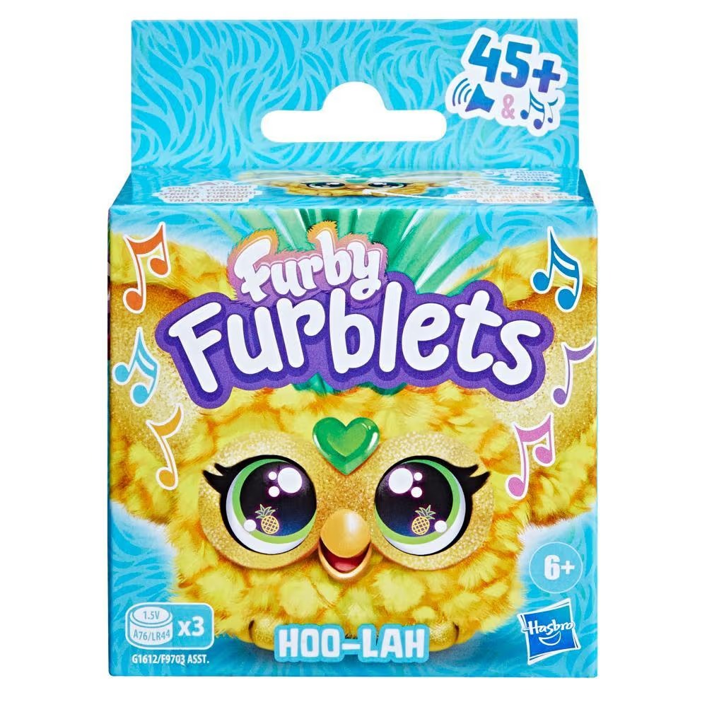 Hasbro Furby Furblets Hoo-Lah Mini Electronic Plush Toy ฮาสโบร ตุ๊กตา เฟอร์บี้ ฮู-ล่า มีเสียง ลิขสิทธิ์แท้