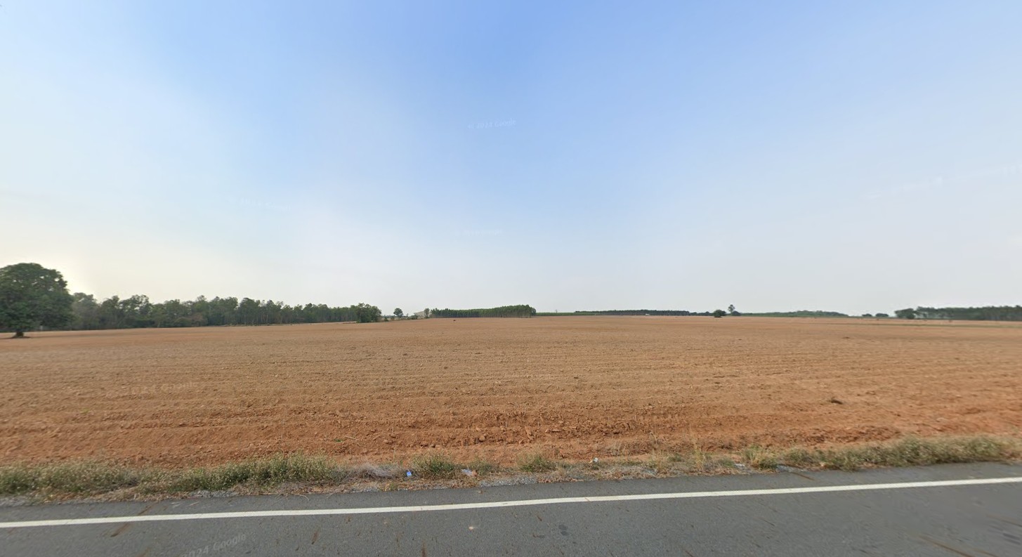 ขายที่ดินขนาด 163.65 ไร่ ติดทางหลวงยุทธศาตร์ สัตหีบ - พนมสารคาม ต.หัวถนน อ.พนัสนิคม จ.ชลบุรี