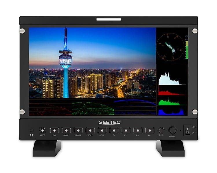 SEETEC P133 PRO 13.3 nits 1000 inch High Brightness Broadcast Monitor with Waveform LUT HDMI SDI