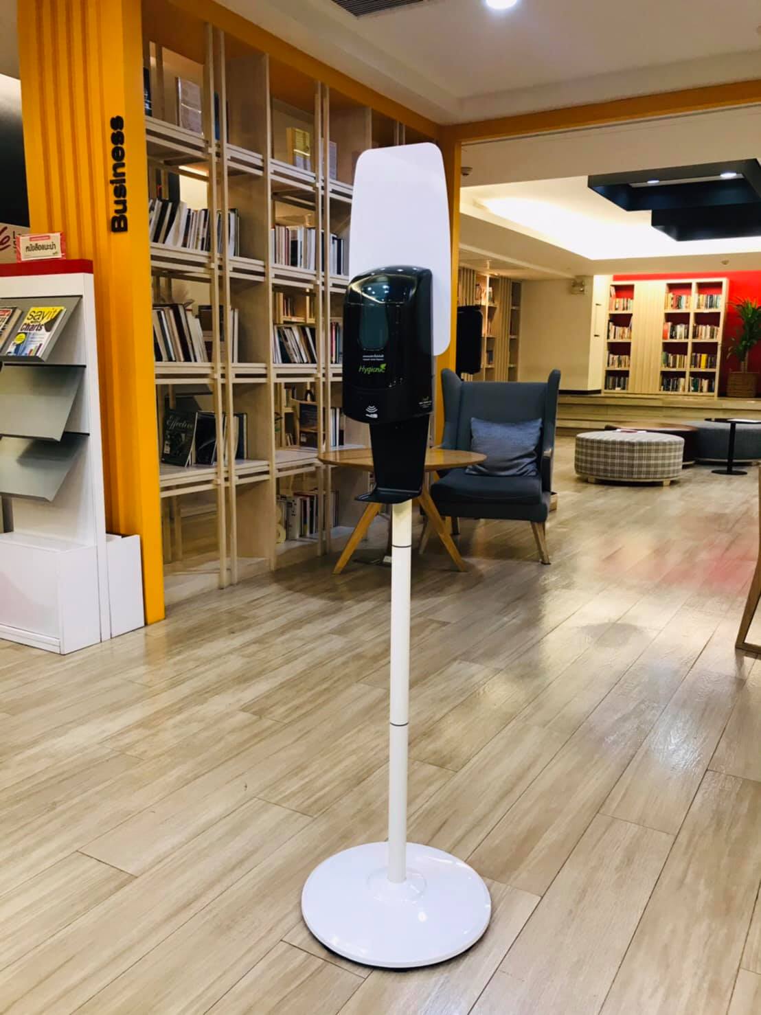 ขายถูก ขาตั้ง เครื่องพ่นแอลกอฮอล์ อัตโนมัติ Hygienic HSTAND01-W