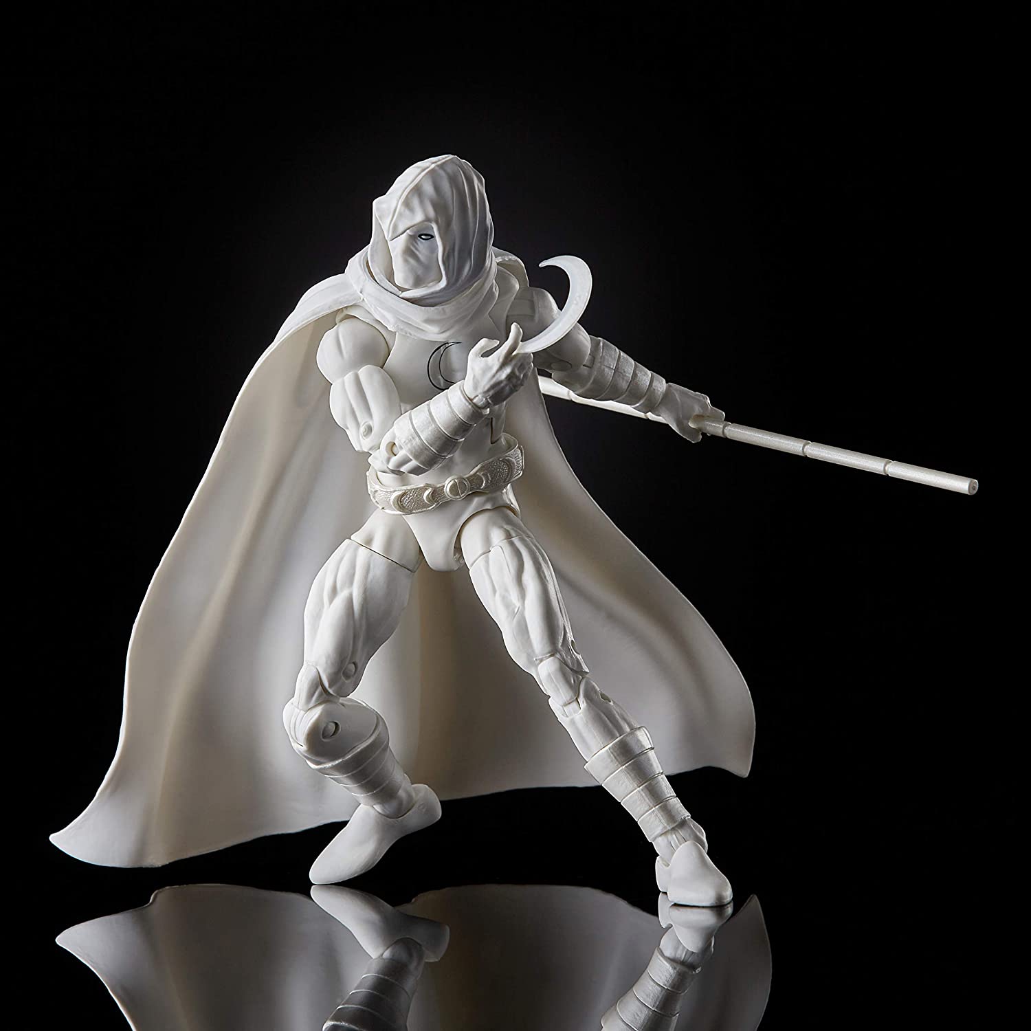 Hasbro Marvel Legends Series Moon Knight 6-inch Figure ฮาสโบร มาร์เวล เลเจนด์ ซีรี่ย์ส หุ่นโมเดลฟิกเกอร์ มูนไนท์ ขนาด 6 นิ้ว ลิขสิทธิ์แท้