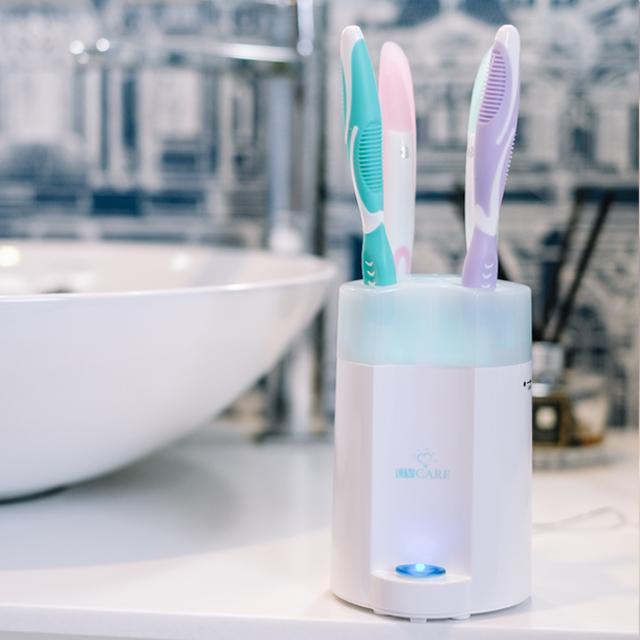 ขายถูก อุปกรณ์กำจัดเชื้อโรคสำหรับแปรงสีฟัน Family Toothbrush Sterilizer