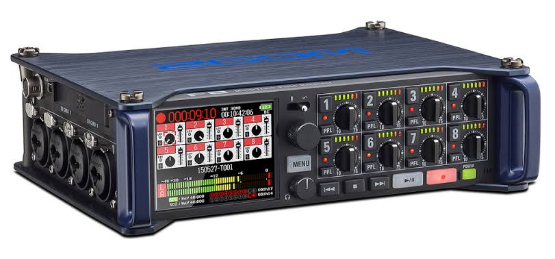 Zoom F8n Pro 8-Input / 10-Track Multitrack Field Recorder