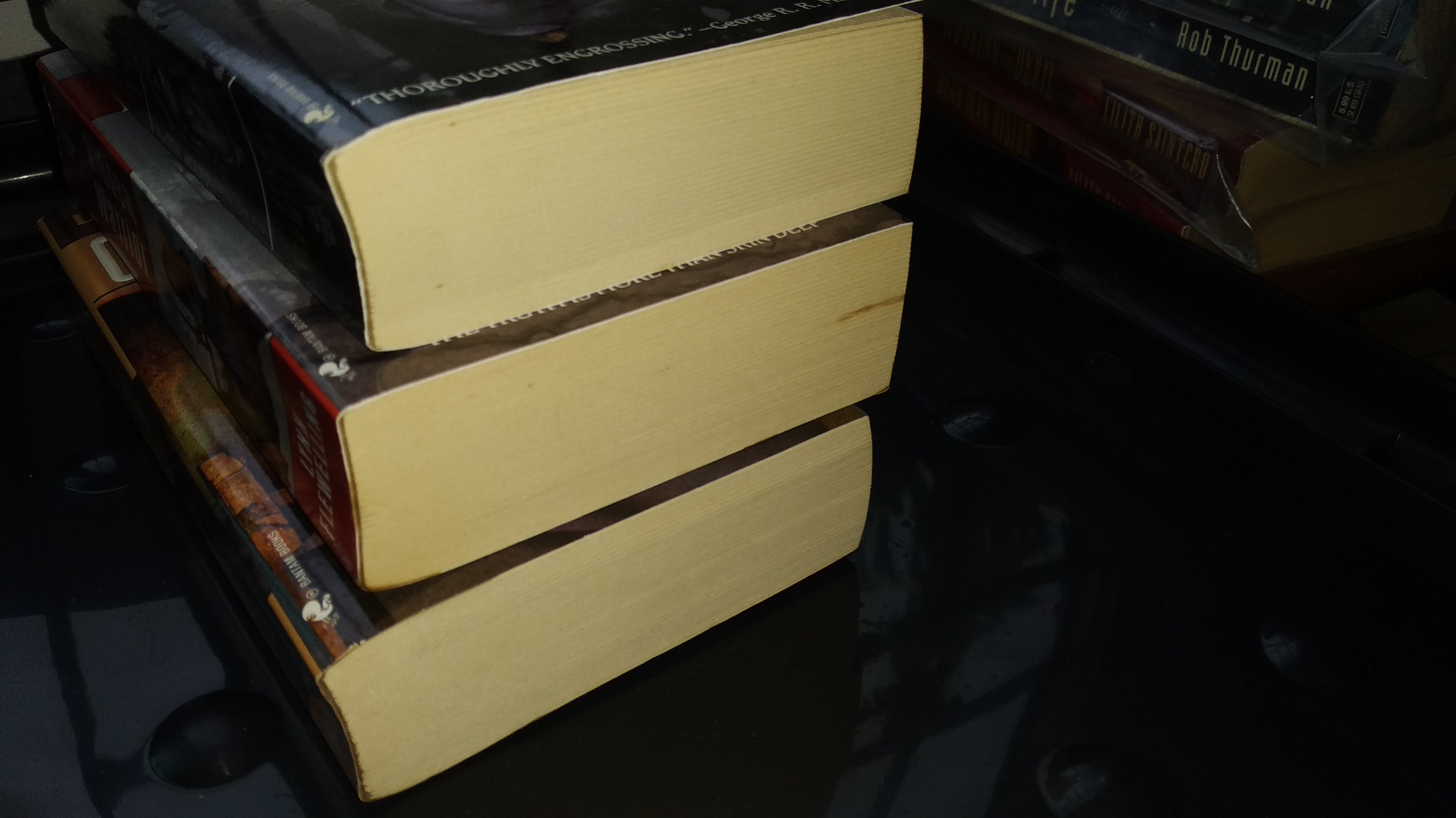 The Bone Doll's Twin, Hidden Warrior, The Oracle's Queen (Tamír Triad v1-3) by Lynn Flewelling