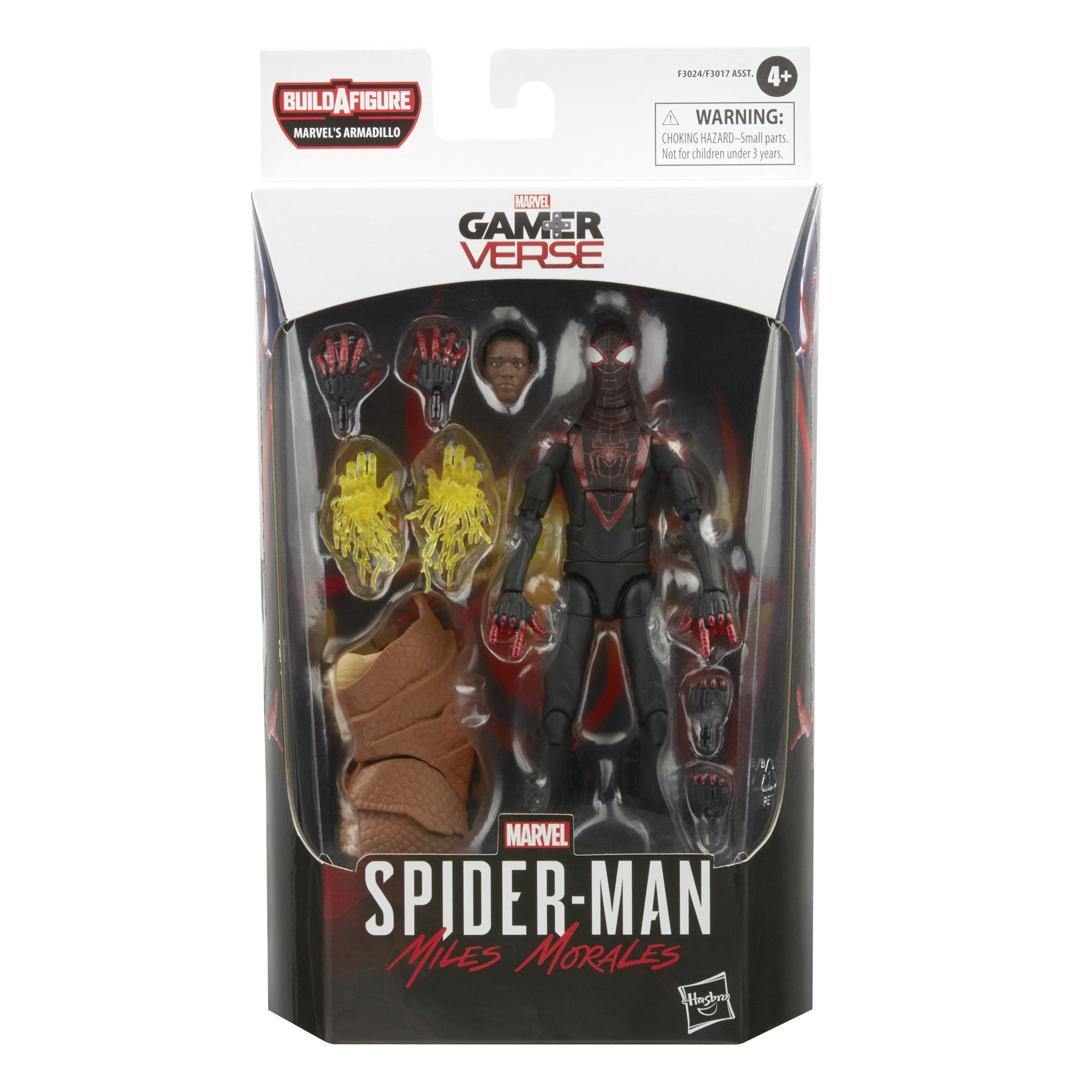 Hasbro Marvel Legends Series Gamerverse Spider-Man Miles Morales 6-inch Figure ฮาสโบร มาร์เวล เลเจนด์ ซีรี่ย์ส หุ่นโมเดลฟิกเกอร์ เกมเมอร์เวิร์ส ไมล์ โมราเลส ขนาด 6 นิ้ว ลิขสิทธิ์แท้