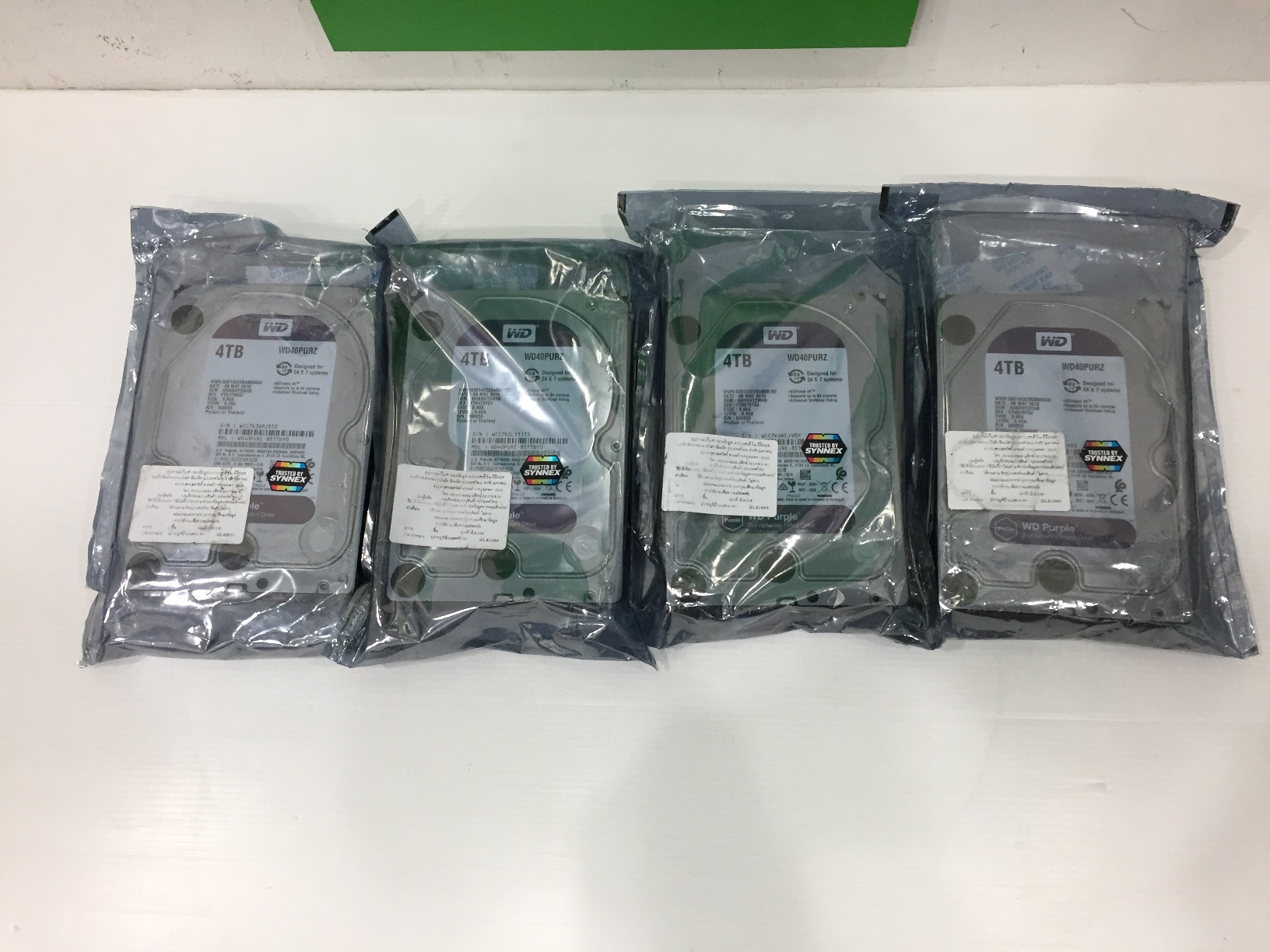 4TB. WD Purple WD40PURX ของใหม่ประกัน 3 ปี
