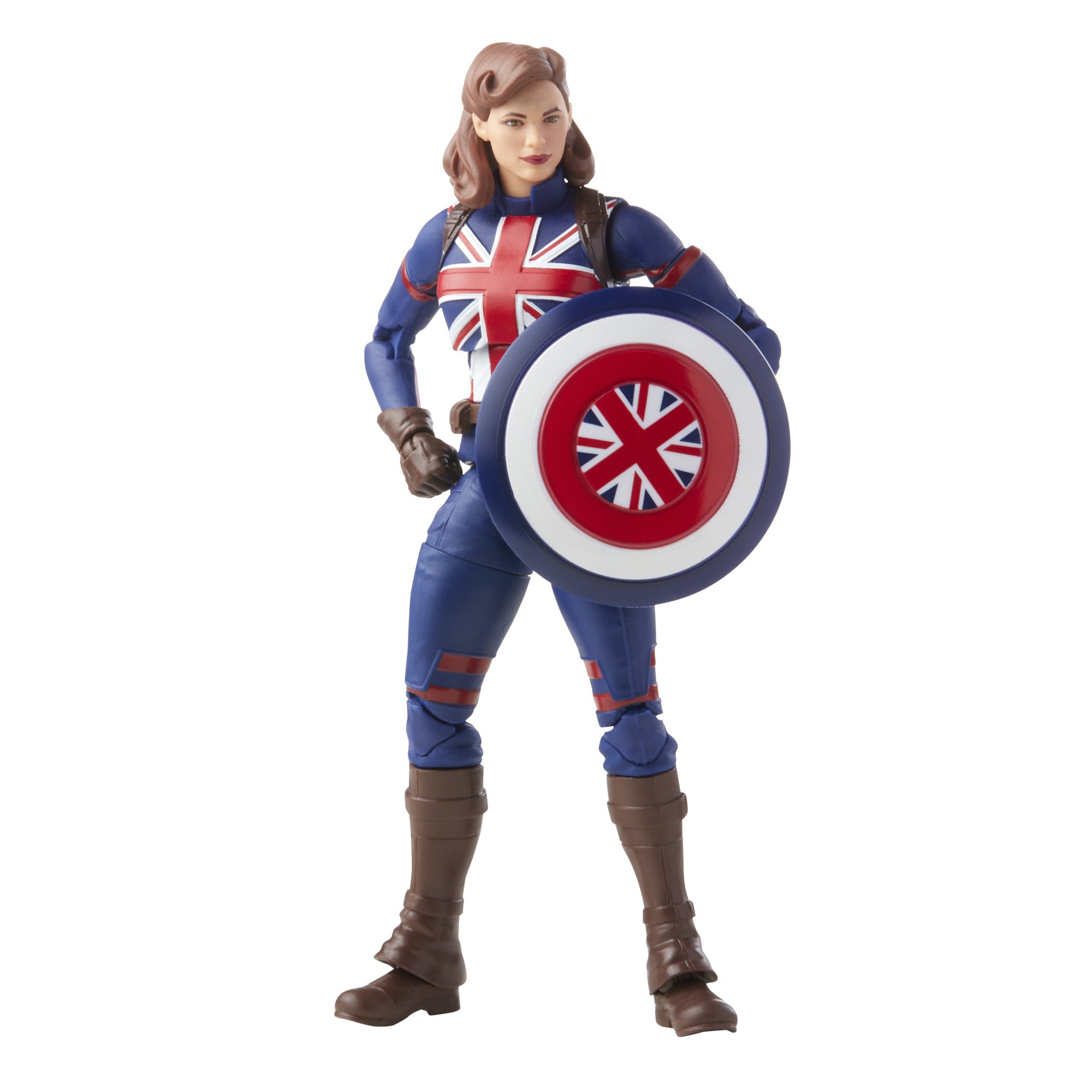 Hasbro Marvel Legends Series What If Captain Carter 6-inch Figure ฮาสโบร มาร์เวล เลเจนด์ ซีรี่ย์ส หุ่นโมเดลฟิกเกอร์ วอท อีฟ กัปตัน คาร์เตอร์ ขนาด 6 นิ้ว ลิขสิทธิ์แท้