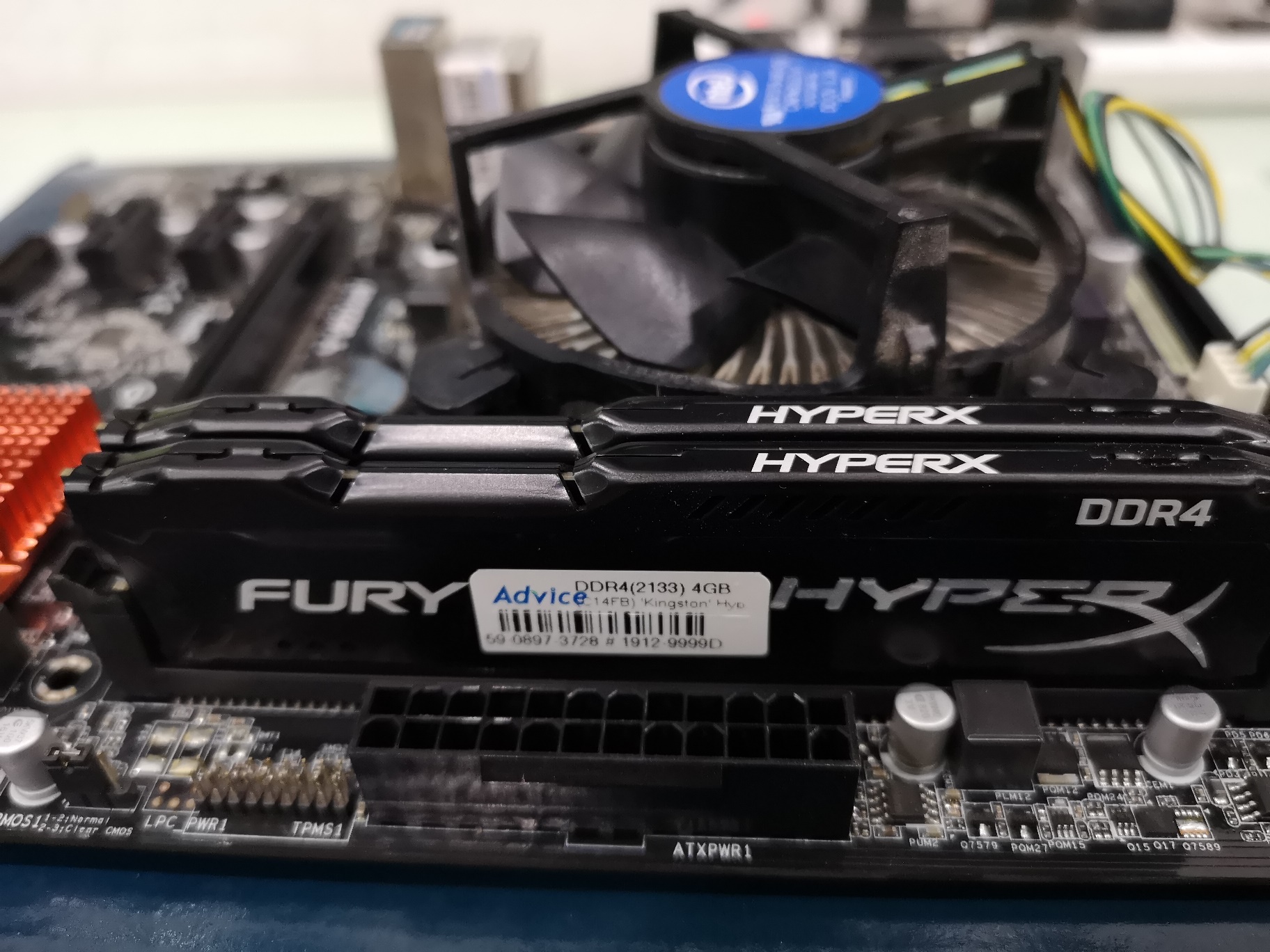 intel i3-6098P + ASRock H110M-HDV ประกัน Advice 12/2019