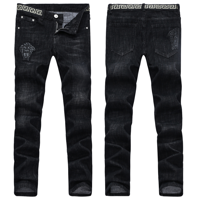 001002 ยีนส์ Ajaz James Style Versace Italy New Summer 2019 Jeans Denim Slim feet Size 28-38