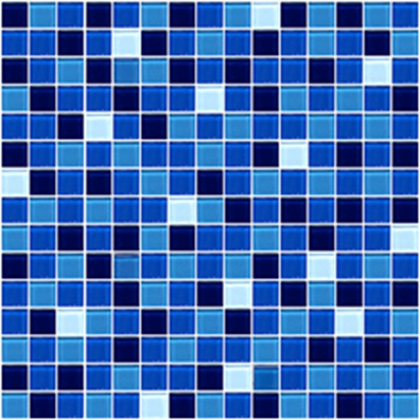 COTTO โมเสค กลาส เบลนด์ 06 ฟ้า(06S)(12x12) GA (จำนวน 1 แผ่น)