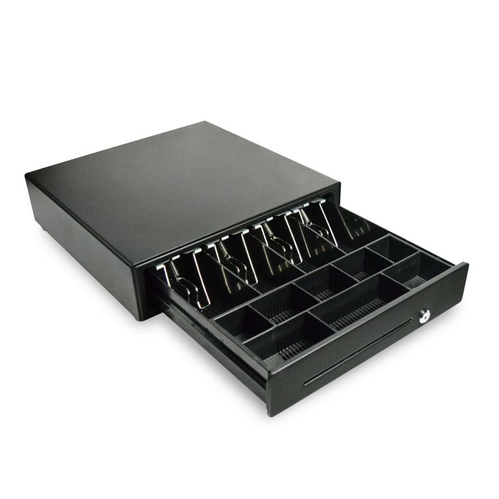 ขายถูก VENUS CD410 Cash Drawer (ลิ้นชักเก็บเงิน) RJ11 (Black)ประกันศูนย์