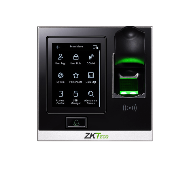 ขายถูก เครื่องสแกนลายนิ้วมือ ZKTeco SF400 (BLACK)
