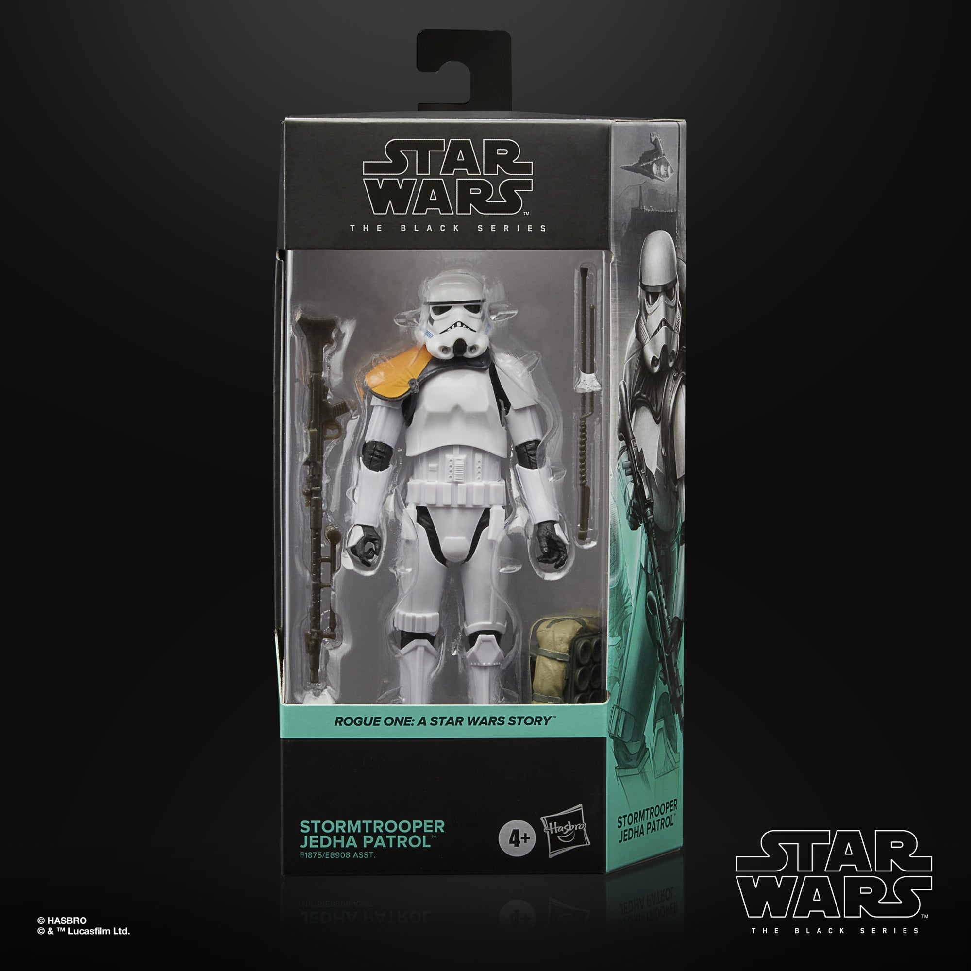 Hasbro Star Wars The Black Series Stormtrooper Jedha Patrol 6-inch-scale Figure ฮาสโบร สตาร์ วอร์ส เดอะ แบล็ค ซีรีส์ หุ่นโมเดลฟิกเกอร์ สตอร์มทรูปเปอร์ ขนาด 6 นิ้ว ลิขสิทธิ์แท้