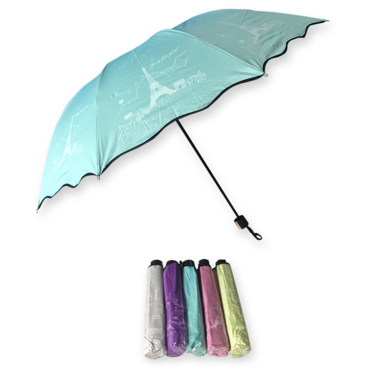 ร่มโค้ง24นิ้วรหัส1617-1