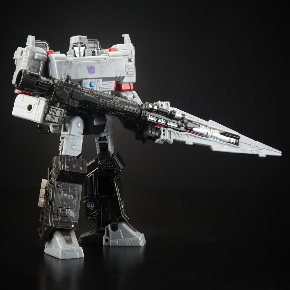 Hasbro Transformers Generations War for Cybertron Siege Voyager Class WFC-S12 Megatron Action Figure ฮาสโบร ทรานสฟอเมอร์ส เจเนอเรชั่น วอร์ ฟอร์ ไซเบอร์ตรอน WFC-S12 วอยเอเจอร์ คลาส หุ่นยนต์ เมกะทรอน 7 นิ้ว ลิขสิทธิ์แท้