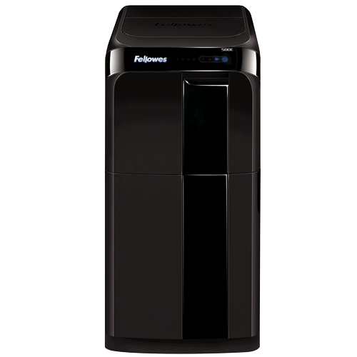 ขายถูก เครื่องทำลายเอกสารแบบอัตโนมัติ Fellowes Auto MAX 500C บรรจุกระดาษได้ 500 แผ่น