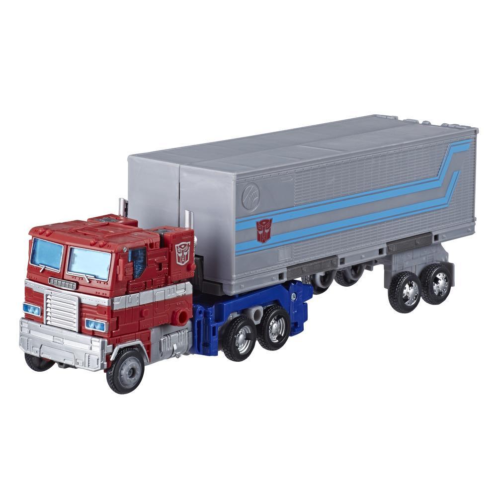 Hasbro Transformers Generations War for Cybertron Earthrise Leader WFC-E11 Optimus Prime Figure ฮาสโบร ทรานสฟอเมอร์ส เจเนอเรชั่น วอร์ ฟอร์ ไซเบอร์ตรอน เอิร์ธไรส์ WFC-E11 ลีดเดอร์ คลาส หุ่นยนต์ออพติมัส ไพรม์ 7 นิ้ว ลิขสิทธิ์แท้