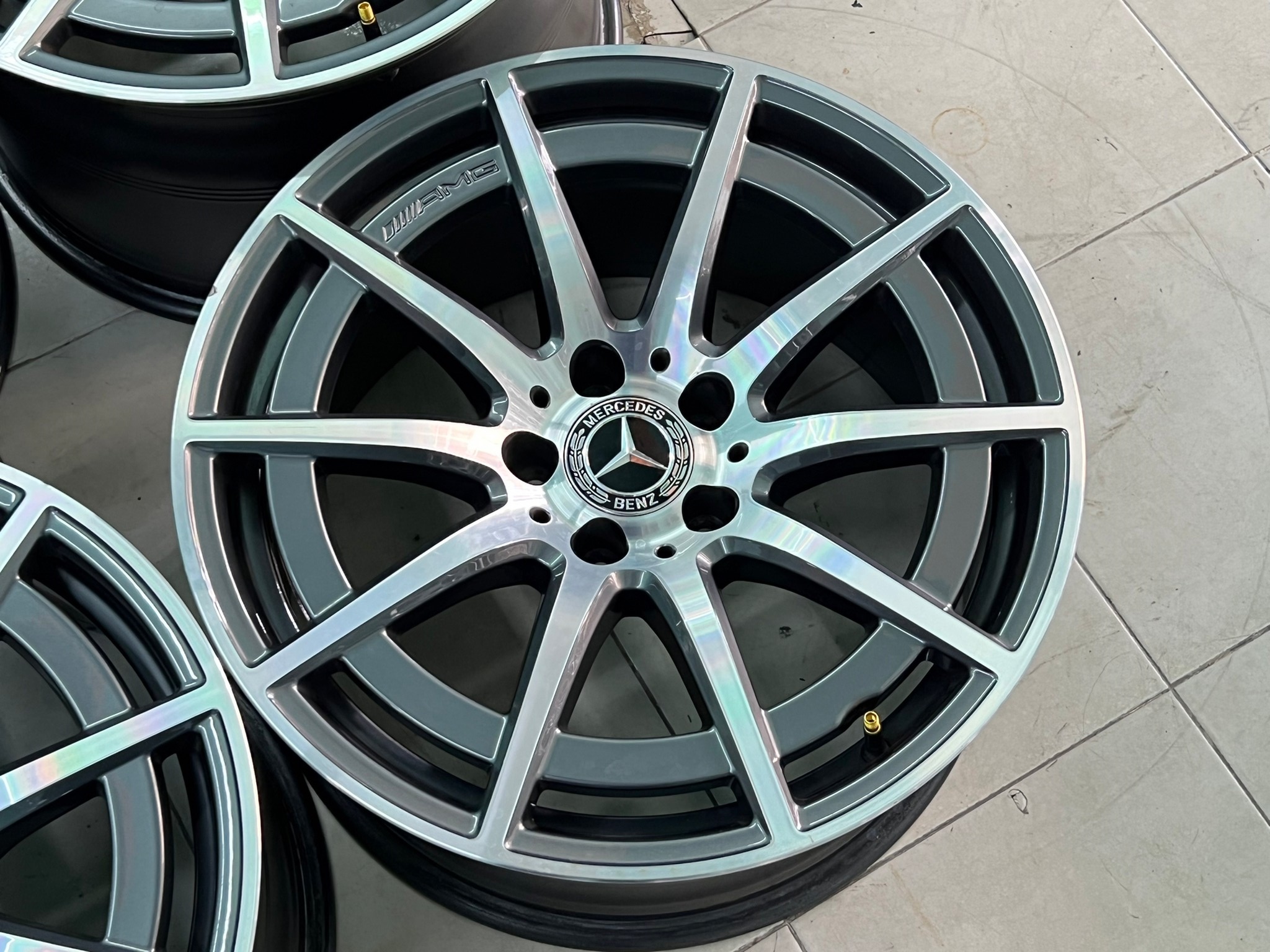 ล้อเบนซ์แท้ C-Class W205 C63 AMG Coupe 18″