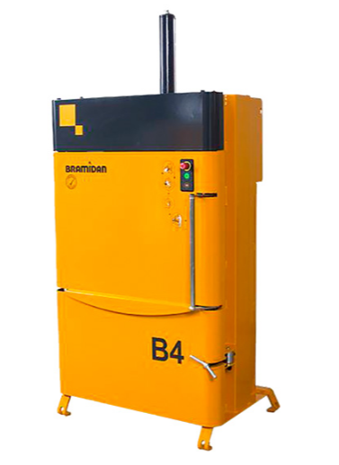 ขายถูก เครื่องอัดเศษวัสดุแนวตั้ง Bramidan รุ่น B4
