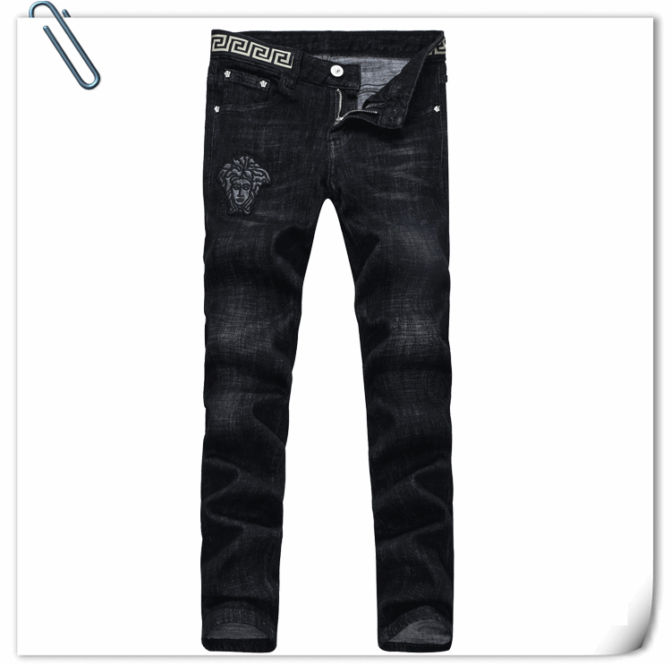 001002 ยีนส์ Ajaz James Style Versace Italy New Summer 2019 Jeans Denim Slim feet Size 28-38