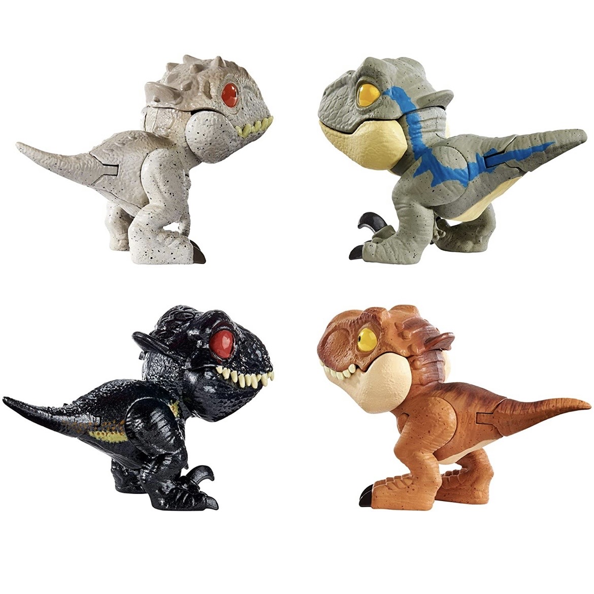 Mattel Jurassic World Snap Squad รุ่น เซต 4 ตัว (Amazon Exclusive)