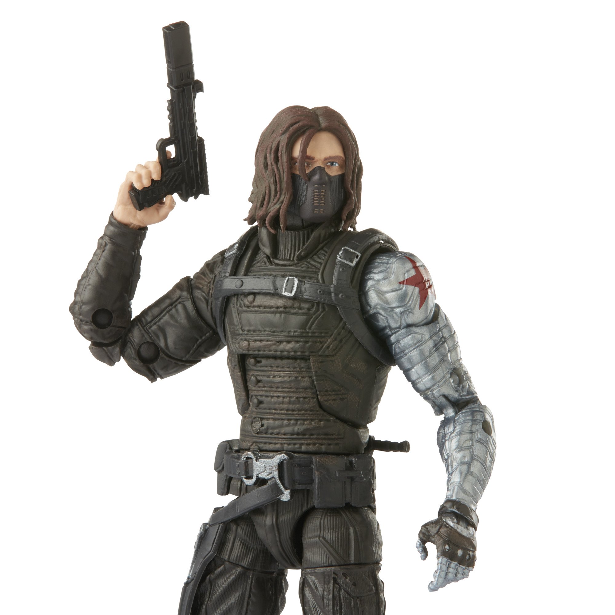 Hasbro Marvel Legends Series Winter Soldier 6-inch Figure ฮาสโบร มาร์เวล เลเจนด์ ซีรี่ย์ส หุ่นโมเดลฟิกเกอร์ วินเทอร์ โซลเยอร์ ขนาด 6 นิ้ว ลิขสิทธิ์แท้