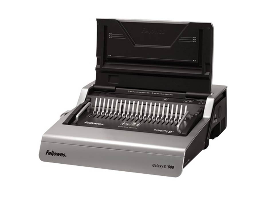 ขายถูก เครื่องเข้าเล่มเอกสารไฟฟ้า Fellowes Galaxy E500 ราชการ